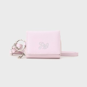 ピンクラテ（PINK−latte）/【ニコラ4月号掲載】ストラップ付財布