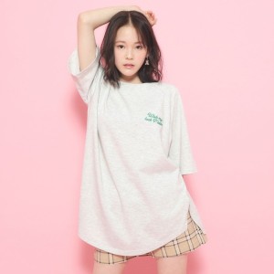 ピンクラテ（PINK−latte）/【バックポイントあり!】チュニックTシャツ