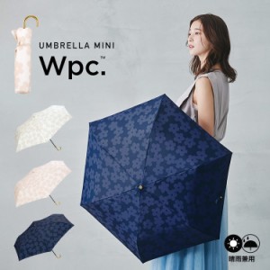 Wpc．（WPC）/【Wpc．】雨傘 フラワーレース ミニ  50cm 晴雨兼用 レディース 傘 折りたたみ傘