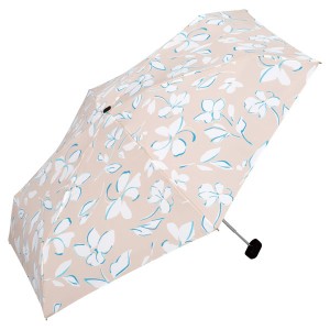 Wpc．（WPC）/【Wpc．】雨傘 シルエットフラワー ミニ 50cm 晴雨兼用 レディース 傘 折りたたみ傘