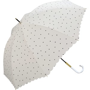 Wpc．（WPC）/【Wpc．】雨傘 ミルキードット  58cm 晴雨兼用 レディース 傘 長傘