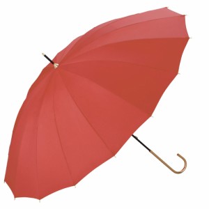 Wpc．（WPC）/【Wpc．】雨傘 16本骨ソリッド 55cm 16本傘 傘 耐風 晴雨兼用 レディース 長傘
