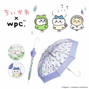 Wpc．（WPC）/【Wpc．】ビニール傘 ちいかわ 草むしり検定/レインコート柄 60cm 傘 ジャンプ傘 長傘