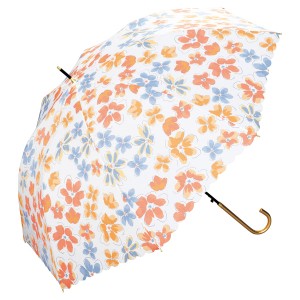 Wpc．（WPC）/【Wpc．】雨傘 ブラッシュ&ブルーム 58cm ジャンプ傘 晴雨兼用 傘 レディース 長傘
