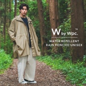 Wpc．（WPC）/【Wpc．】レインウェア ウォーターリペレントレインポンチョ ユニセックス メンズ レディース
