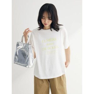 グリーンパークス（Green Parks）/フェミニンロゴボックスTシャツ