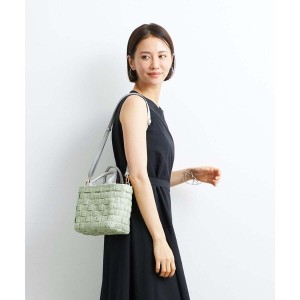 MK ミッシェルクラン バッグ（MK MICHEL KLEIN BAG）/【2WAY】フェイクレザーハンドルカゴトートバッグ