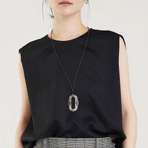 カリテ（qualite）/【ADER．bijoux】ヴィンテージレザーネックレス