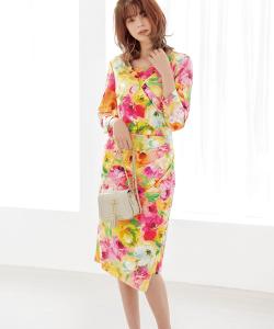 ジャージ 素材 カシュクール ワンピースの通販 Au Pay マーケット