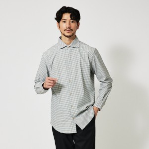 アバハウス（ABAHOUSE）/【FLEX SHIRTS】ドライモーメント ギンガムチェックシャツ