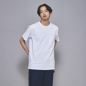 アバハウス（ABAHOUSE）/【グッドウェア】USAコットン 無地 ポケット ショートスリーブ Tシャツ