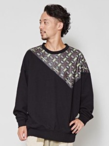 チャイハネ/【チャイハネ】幾何学プリントMEN’Sプルオーバー