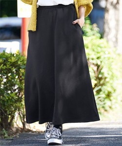 コカ/【暖か履き心地抜群】裏起毛マキシスカート 全3色