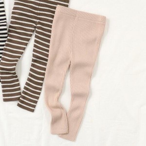 アプレ レ クール（apres les cours）/あったかリブニットレギンス/7days Style pants  9分丈