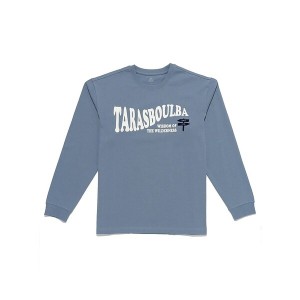 その他のブランド/トレッキング ヘビーコットンロングTシャツ(ロゴプリント)