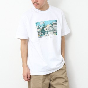 ノーリーズ（NOLLEY’S）/GOODMAN CAT&DOG photo T−shirts フォトプリントTシャツ