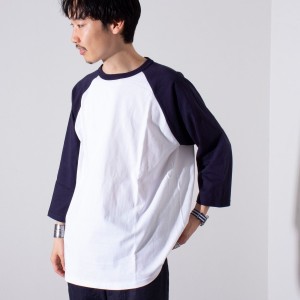 フレディ＆グロスター（FREDY&GLOSTER）/【限定展開】【GLOSTER/グロスター】ベーシック ラグラン 7分袖Tシャツ