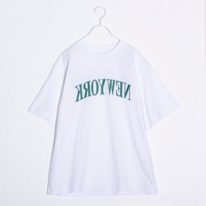 フレディ＆グロスター（FREDY&GLOSTER）/【FREDYMAC/フレディマック】NEWYORK ロゴプリントTシャツ マックT