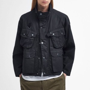 【NEW】フレディ＆グロスター（FREDY&GLOSTER）/【Barbour/バブアー】MODIFIED DRYFLY WAX JACKET