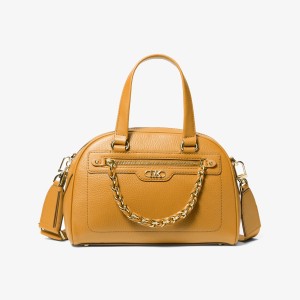 マイケル・コース（Michael Kors）/WILLIAMSBURG ペブルドレザー サッチェル スモール