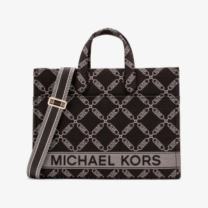 サイト無料 美品 MICHEAL KORS Brooklyn グラブトート 黒 - バッグ