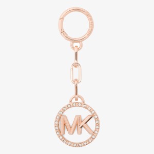 マイケル・コース（Michael Kors）/MKサークル パヴェ キーチャーム