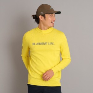 アダバット（adabat）/ロゴデザイン ボトルネックセーター