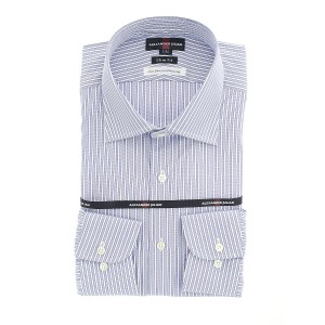 タカキュー（TAKA−Q）/綿100％120双 スリムフィット ワイドカラー長袖シャツ