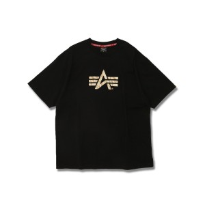 グランバック（GRAND−BACK）/【大きいサイズ】アルファ・インダストリーズ 綿天竺 クルーネック 半袖Tシャツ