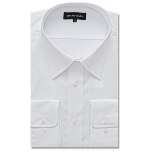グランバック（GRAND−BACK）/【大きいサイズ】グランバック 綿100％ 形態安定 セミワイドカラー ビジネスドレス長袖シャツ
