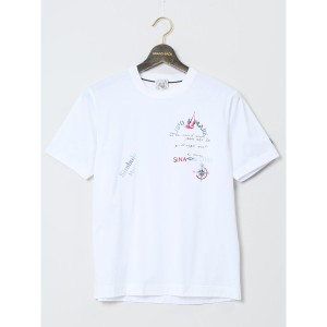グランバック（GRAND−BACK）/【大きいサイズ】シナコバ 綿シルケット クルーネック半袖Tシャツ