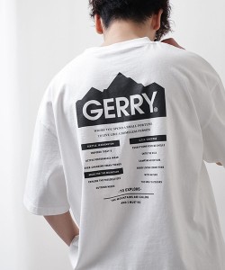 ジップファイブ（ZIP FIVE）/ヘビー天竺GERRYプリントTシャツ