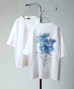 【NEW】ジップファイブ（ZIP FIVE）/3パターン花柄Tシャツ