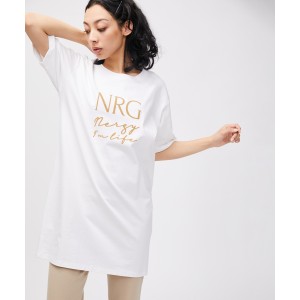 ナージー（NERGY）/フロッキープリントTシャツワンピース