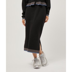 ナージー（NERGY）/[店頭人気商品]【UV】【セットアップ対応】カラーブロックフリルニットスカート