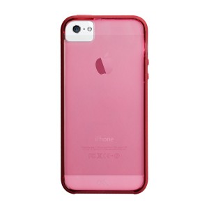 ケースメイト（Case−Mate）/iPhone SE/5s/5 対応ケース Haze Lipstick Pink/Flame Red