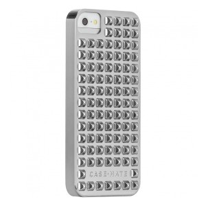 ケースメイト（Case−Mate）/iPhone SE/5s/5 対応ケースBT Studded． Silver