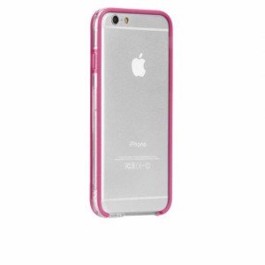 ケースメイト/iPhone6s/6 対応ケース Tough Frame Clear/Pink