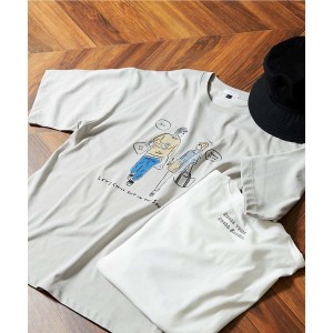 アー・ヴェ・ヴェ（a．v．v）/【イラストレーターコラボ】フロントプリントTシャツ