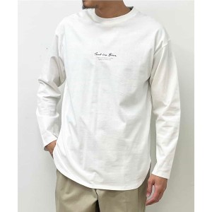 アー・ヴェ・ヴェ（a．v．v）/【春の新作】レイヤードミニロゴロングＴシャツ