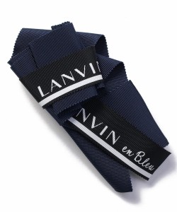 ランバン オン ブルー（LANVIN en Bleu）/タンダンス　ロゴプリント　グログランバレッタ