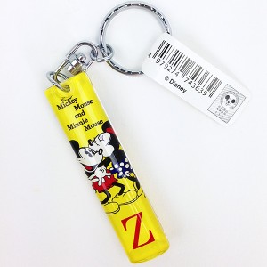 パーフェクト・ワールド・トーキョー/ディズニー ミッキー＆ミニー イニシャルキーホルダー Z グッズ  (MCOR)(MCD)