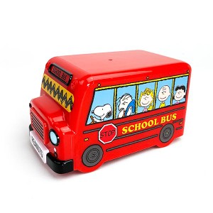 パーフェクト・ワールド・トーキョー/PEANUTS スヌーピー バス型ランチケース 弁当箱　ランチ　バス型　スヌーピー レッド