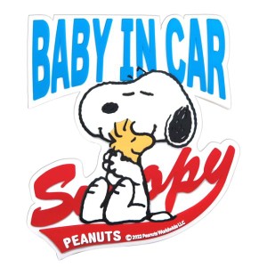 パーフェクト・ワールド・トーキョー/スヌーピー PEANUTS ラバーセーフティステッカー