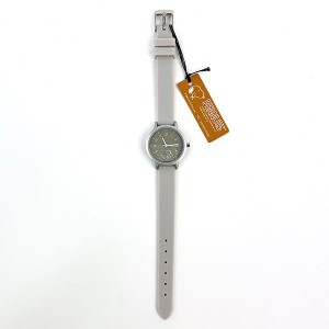 パーフェクト・ワールド・トーキョー/スヌーピー ラインアートラバーウォッチ PEANUTS 腕時計 グレー