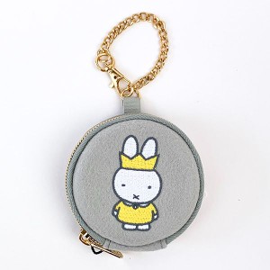 パーフェクト・ワールド・トーキョー/ミッフィー miffy コインケース (グレー) 小物入れ ミニポーチ イヤホンケース