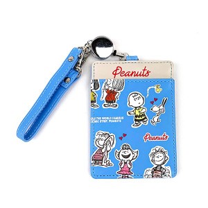 パーフェクト・ワールド・トーキョー（Perfect World Tokyo）/スヌーピー リール付きシングルパスケース スケッチ PEANUTS 定期入れ ブ…