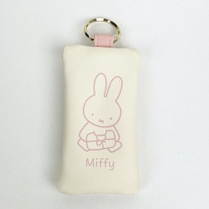 パーフェクト・ワールド・トーキョー（Perfect World Tokyo）/ミッフィー miffy キーケース （ミッフィーとお花柄 ） ピンク 小物入れ 