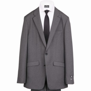 スーツセレクト（SUIT SELECT）/【SLIM TAPERED】2釦シングルスーツ ノータック/グレー/パンツ裾上げ済仕様