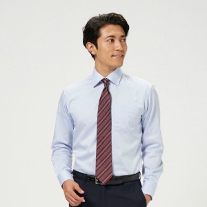 ブリックハウス（BRICKHOUSE）/【超形態安定】 ワイド 長袖 形態安定 ワイシャツ 綿100%